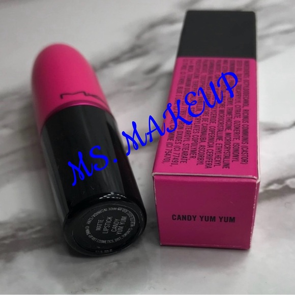 MAC MATTE LIPSTICK LIMITED EDITION - CANDY YUM YUM - Picture 16 of 16